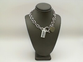  18KT W/G ROLO NECKLACE