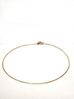 14 Kt Omega Wire Collar/Choker