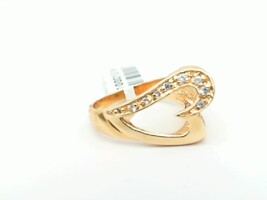  18kt Y/G Cluster Ring
