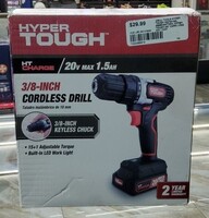 Hyper Tough HT Charge 20v Max 1.5 AH (AQ76018G)