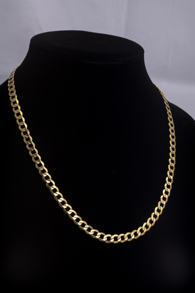 10kyg Female Curb Link Chain | Queen of Pawns