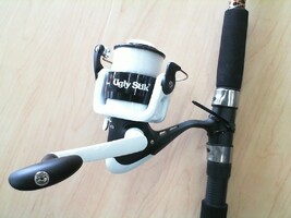 COMBO REEL/ROD UGLY STIK 7ft