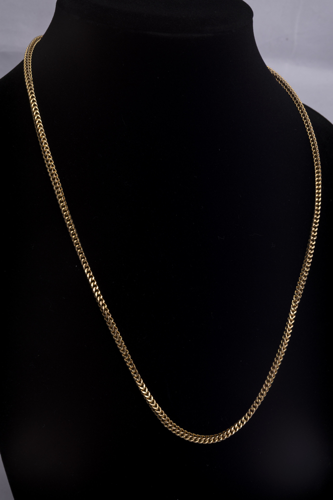 Unisex Yellow Gold Chain | Queen of Pawns