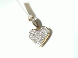 18KT HEART DIAMOND PENDANT