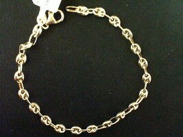 14kt Y/G Gucci Puff 