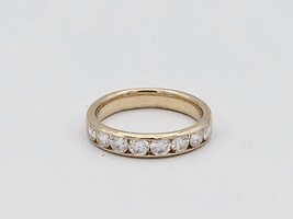 14kt Diamond Ring SZ:6.5 Y/G  1.30 Ct