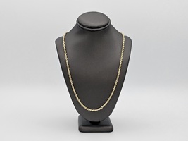 14kt 24" Rope Chain Yellow Gold 