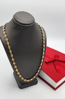 10kt 18" Gucci Puff Chain