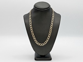 10kt 16" Curb Link Chain Yellow Gold