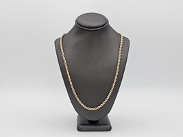 14k 20" Rope Chain Rose Gold 