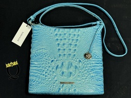 Brahmin Katie Croc Embossed Leather Crossbody Bag
