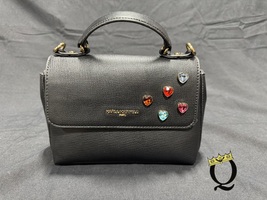 KARL LAGERFELD PARIS HANDBAG WITH HEARTS MULTI COLOR