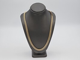 14kt Cuban Link Chain 25" 5mm