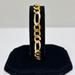 18kt Figaro Style Bracelet 