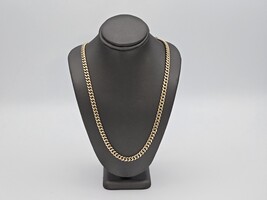 14kt Cuban Link Chain 22" 3.8mm