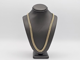 10kt 24" Cuban Link Chain Yellow Gold 