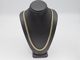 14kt Cuban Link Chain Y/G 24" 5mm