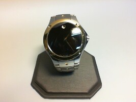 Movado Male Silver Stainless Steel Watch 