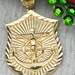 14 Kt Male Yellow Gold Mariner’s Cross/Anchor Pendant  