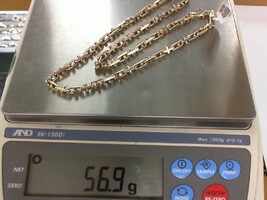 14KT YLW/WHITE GOLD BRACCIO LINK