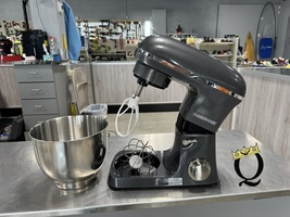 Farberware 6 Speed 4.7 Quart Gun Metal Professional Stand Mixer