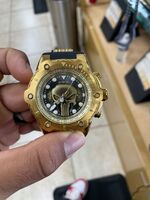 Male Two tone Stainless Steel Watch Sz:10 137.4dwt/0kt 26925