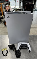 PS5 with controller 