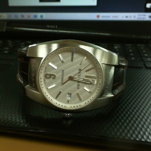 Male Stainless Steel Watch Sz:40mm 74.6dwt/0kt EG 40 S