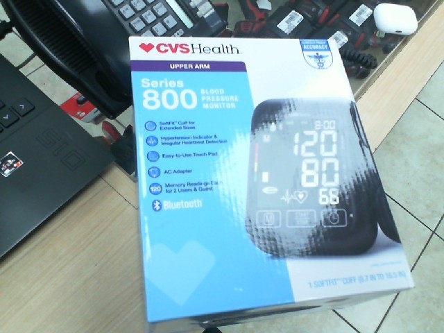 CVS HEALTH BP3MW1-4YCVS UPPER ARM BLUETOOTH BLOOD PRESSURE MONITOR