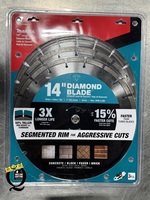 14 in. Segmented Rim Diamond Blade for General Purpose (3-Pack)