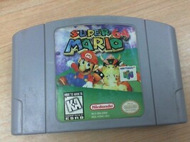 SUPER MARIO 64 NINTENDO 64 GAME