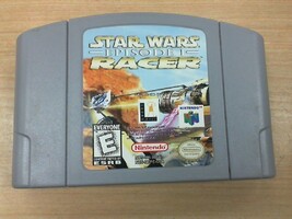 NINTENDO 64 STAR WARS EPISODE 1 RACER GAME 