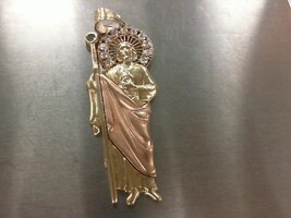  14KT YLW/ROSE GOLD ST.JUDE CHARM 