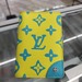 Louis Vuitton Pocket Organizer Lime, Like New
