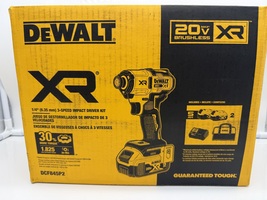Dewalt Max XR DCF845P2 20V 1/4" Cordless Torque Impact Driver Kit(Q4 1002219604)